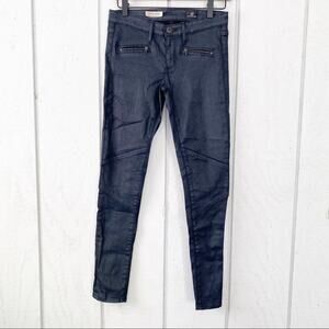 AG Adriano Goldschmied Moto Ankle Zip Leggings